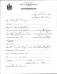 Alien Registration- Page, Eva C. (Limestone, Aroostook County) by Eva C. Page