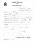 Alien Registration- Perry, Bessie B. (Limestone, Aroostook County)