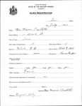 Alien Registration- Ouellette, Mrs. Maurice (Saco, York County)