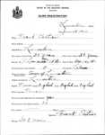 Alien Registration- Poitras, Frank (Limestone, Aroostook County)
