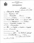 Alien Registration- Roberts, Edmond G. (Limestone, Aroostook County)