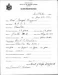 Alien Registration- Huggard, Fred J. (Limestone, Aroostook County)