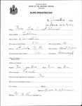 Alien Registration- St Amand, Eva C. (Limestone, Aroostook County)