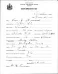 Alien Registration- St Amand, Leon J. (Limestone, Aroostook County)