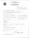 Alien Registration- Bell, Cylde (Limestone, Aroostook County)