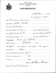 Alien Registration- Crouse, William (Limestone, Aroostook County)
