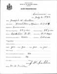 Alien Registration- Cullen, Joseph W. (Limestone, Aroostook County)