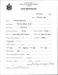 Alien Registration- Dow, Perley G. (Limestone, Aroostook County)