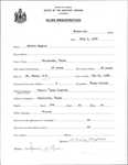 Alien Registration- Gagnon, Archie (Madawaska, Aroostook County) by Archie Gagnon