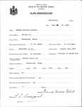 Alien Registration- Gilbert, Edward W. (Madawaska, Aroostook County)