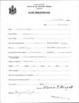 Alien Registration- Brayall, Clarence E. (Fort Fairfield, Aroostook County)