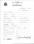 Alien Registration- Dougherty, James (Fort Fairfield, Aroostook County)