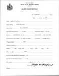 Alien Registration- Trafford, Hugh W. (Fort Fairfield, Aroostook County)