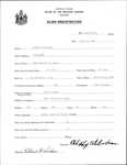 Alien Registration- Thibodeau, Alfred (Fort Fairfield, Aroostook County)