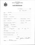 Alien Registration- Scott, John (Fort Fairfield, Aroostook County) by John Scott