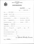 Alien Registration- Shannon, Dennis (Fort Fairfield, Aroostook County)