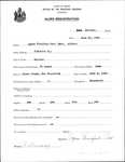 Alien Registration- Carr, Agnes W. (Houlton, Aroostook County)
