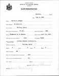 Alien Registration- Brewer, Harold B. (Houlton, Aroostook County)