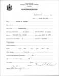 Alien Registration- Chasse, Alfred P. (Fort Fairfield, Aroostook County)