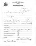 Alien Registration- Craig, Theodosia N. (Fort Fairfield, Aroostook County)