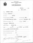 Alien Registration- Gagne, Rudolph G. (Houlton, Aroostook County)