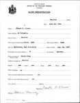 Alien Registration- Clowes, Joseph B. (Houlton, Aroostook County)