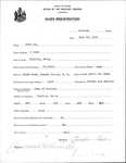 Alien Registration- Cox, Fred (Houlton, Aroostook County)