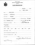 Alien Registration- Currie, John (Houlton, Aroostook County)