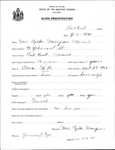 Alien Registration- Morin Marquis, Ozithe (Fort Kent, Aroostook County)