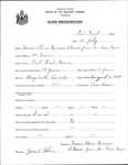 Alien Registration- Minier, Marie C. (Fort Kent, Aroostook County)