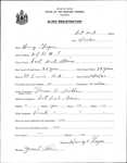 Alien Registration- Gagnon, Henny (Fort Kent, Aroostook County)