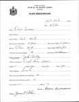 Alien Registration- Levasseur, Come (Fort Kent, Aroostook County)