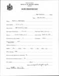 Alien Registration- Nightingale, Wilfred L. (Fort Fairfield, Aroostook County)