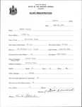 Alien Registration- Bernard, Octave (Sanford, York County)