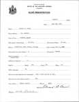 Alien Registration- Gavel, Edward S. (Sanford, York County)