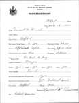 Alien Registration- Renaud, Vincent W. (Belfast, Waldo County)