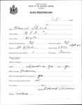 Alien Registration- Thibodeau, Edward (Buxton, York County)