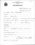 Alien Registration- Doucette, John E. (Buxton, York County)