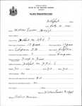 Alien Registration- Briggs, William L. (Belfast, Waldo County)