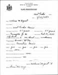Alien Registration- Nugent, William M. (West Forks, Somerset County)