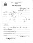 Alien Registration- Gagnon, Francois (Biddeford, York County)