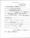 Alien Registration- Moreau, Mrs. Honorine (Biddeford, York County)