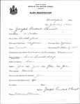 Alien Registration- Charest, Joseph Prudent (Biddeford, York County)