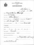 Alien Registration- Kennedy, Elizabeth J. (Skowhegan, Somerset County)