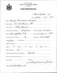 Alien Registration- Gordon, Berry D. (Skowhegan, Somerset County)