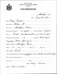 Alien Registration- Comeau, Mary (Skowhegan, Somerset County)