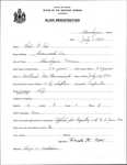 Alien Registration- Cox, Fred R. (Skowhegan, Somerset County)