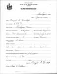 Alien Registration- Dunlap, Denzil B. (Skowhegan, Somerset County)
