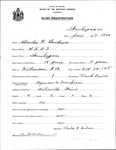 Alien Registration- Budrow, Charles R. (Skowhegan, Somerset County)