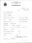 Alien Registration- Houde, Josephat H. (Biddeford, York County)